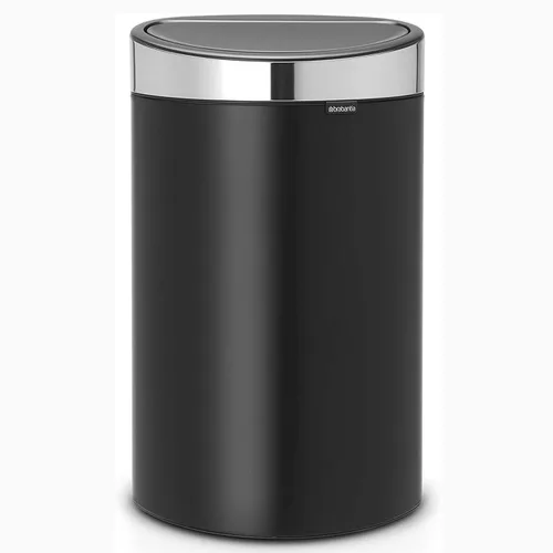 Miniatura 16 de Brabantia bote de basura táctil de 10.6 galones para cocina nuevo (acero brillante) con tapa removible, apertura de tacto suave, bote de basura +