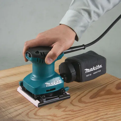 Miniatura 8 de Makita BO4557 Lijadora de acabado de hoja de 1/4