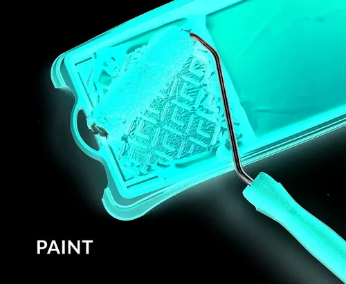 Miniatura 3 de MARBLERS - Polvo de mica que brilla en la oscuridad, pigmento brillante ultravioleta, no tóxico, libre de crueldad, tinte luminoso para luz negra
