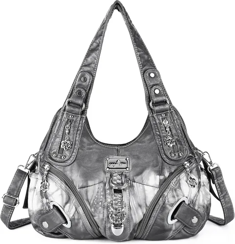 Miniatura 18 de Angelkiss Hobo Carteras y bolsos para mujeres Bolso de mano para mujeres Carteras grandes Bolsos de hombro diarios Purses, handbags, Handbag