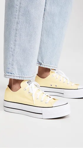 Miniatura 3 de Converse Chuck Taylor All Star Lift Ox Tenis para mujer, amarillo mantequillablanconegro, talla 6 M de EE. UU, Amarillo