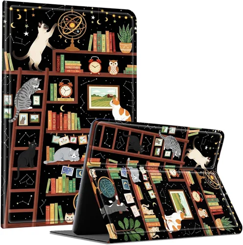 Miniatura 85 de Slim Case for Samsung Galaxy Tab S10 Lite / S10 FE / S9 FE 10.9" & Galaxy Tab S9 11", Multi-Angle Stand PU Leather Smart Folio Cover with Soft TPU