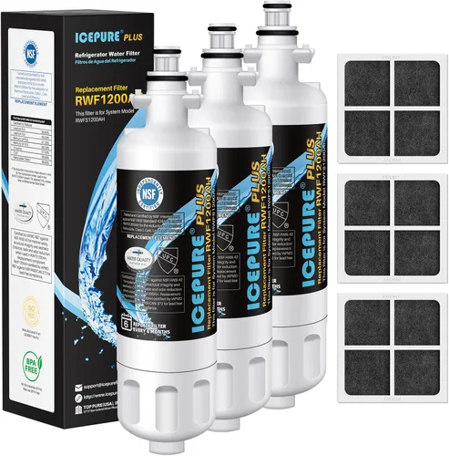Miniatura 14 de ICEPURE ADQ36006101 Reemplazo para LG LT700P, Kenmore Elite 9690, ADQ36006102, RFC 1200A, 46-9690 469690, ADQ36006101-S, LFXS30766S, WSL-3, FML-3