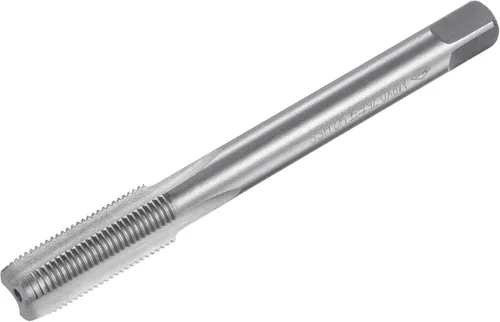Miniatura 8 de uxcell Rosca de fresado roscado M7 x 0.75, máquina métrica izquierda HSS (acero de alta velocidad) sin recubrimiento 3 flautas rectas Tornillo H2