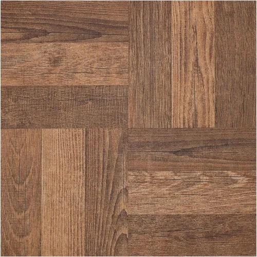 Achim Imports VFT920POVR Home Furnishings Portfolio 12 x 12 pulgadas, 0.079 in, piso de vinilo autoadhesivo, parquet de nogal, 9 baldosas/9 pies