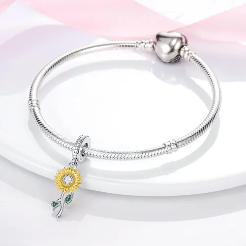Miniatura 8 de MULA - Dijes de plata de ley 925 para pulseras y collares, colgantes de letras para la familia, cuentas de viaje en avión, dijes de árbol