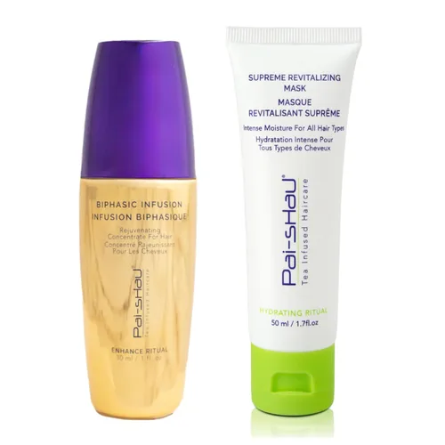 Miniatura 3 de Pai-Shau Something To BeLeave-In - Acondicionador en aerosol para desenredar, protección contra el calor y control del encrespamiento, paquete de 2
