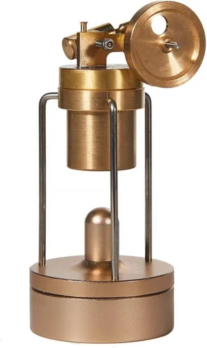 Miniatura 6 de Sunnytech Mini aire caliente Stirling Engine Mini Hot Live Steam Modelo Educación Juguete HA001-BJ001