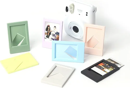 Miniatura 5 de Marco de fotos con soporte para Fujifilm Instax Mini 99 12 40 11 9 8 7+ 7s Evo Instant Camera Films Mini Link Smartphone Impresora Accesorios Fotos