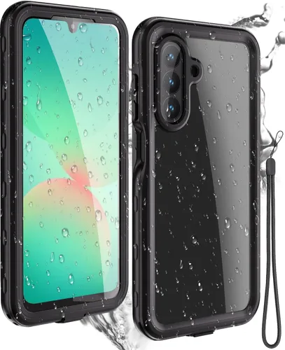 Miniatura 10 de Miimall Funda impermeable compatible con Samsung Galaxy A54 5G, protector de pantalla transparente HD integrado, parachoques completo a prueba