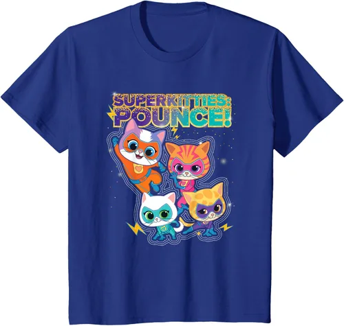 Miniatura 48 de Disney Junior SuperKitties Pounce! Camiseta de equipo completo, talla S