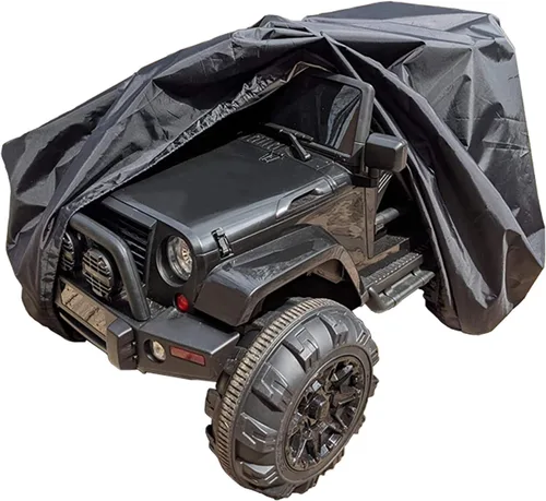 Miniatura 8 de Funda para Coche de Juguete Montable para Niños, Protección Envolvente Resistente para Exteriores para Vehículos de Juguete con Ruedas a Batería