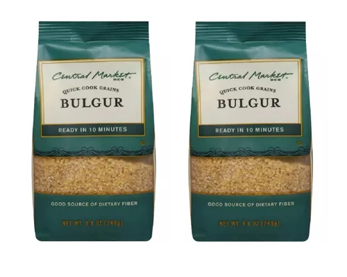 Central Market HEB - Granos de cocción rápida de 8.8 onzas, paquete de 2 (Bulgur)