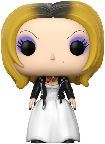 Miniatura 6 de POP Bride of Chucky - Figura de vinilo de Tiffany Funko Pop! (paquete con funda protectora compatible con Pop Box), multicolor, 3.75 pulgadas