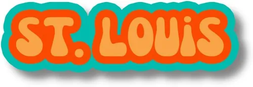 St. Louis - Adhesivo de viaje, varios colores, vinilo para botella de agua para laptop, Lugares en los que he estado, calcomanía de equipaje de