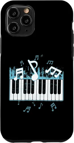 Miniatura 28 de Funda para iPhone 13 Pro Max Piano con teclas musicales y notas
