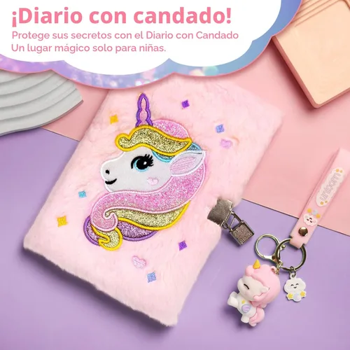 Miniatura 6 de Jenria Regalos de unicornio para niñas, juguetes para niñas de 6 a 8 años, regalos de cumpleaños para niñas de 3, 4, 5, 6, 7, 8 años, cestas