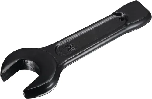 uxcell Llave de golpe de extremo abierto de 1.496 in, herramienta de mano de llave de cabeza única de acero de alta resistencia