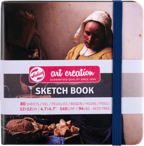 Miniatura 17 de Royal Talens T9314-111M 441769 Cuaderno de bocetos y libreta de dibujo Talens Art Creation 3.5 x 5.5 pulgadas (9 x 14 cm), Amarillo Dorado