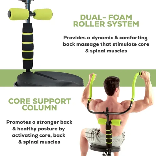 Miniatura 3 de AB Doer 360 - El sistema de máquina Ab Fitness proporciona un entrenamiento abdominal y activador muscular con ejercicios aeróbicos para quemar