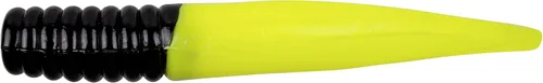 Miniatura 3 de Bobby Garland Slab Slay'R Señuelo de pesca de plástico suave para crappie, equipo de pesca y accesorios, 2 pulgadas, Chartreuse Silver Chartreuse