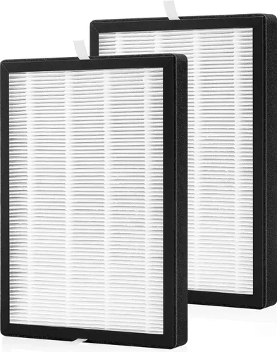 Paquete de 2 filtros de repuesto GL-FS32, filtración 3 en 1 H13 True HEPA compatible con MOOKA®/KOIOS® GL-FS32 y purificador de aire Azeus® GL-FS32