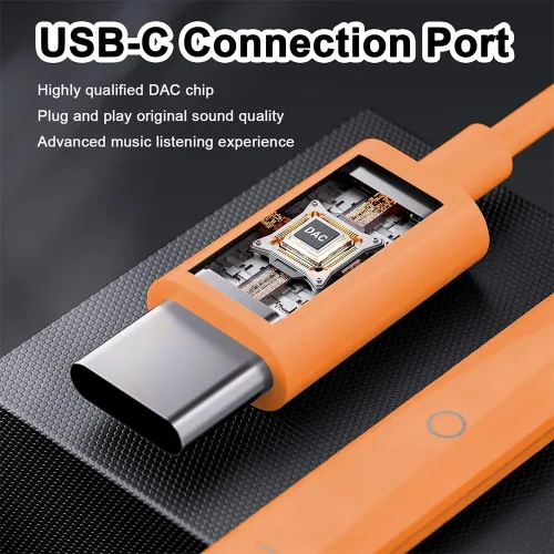 Miniatura 3 de Paquete de 2 auriculares USB C para iPhone 17 16 15 Pro Max, auriculares tipo C con micrófono y control de volumen, auriculares USB C con cable