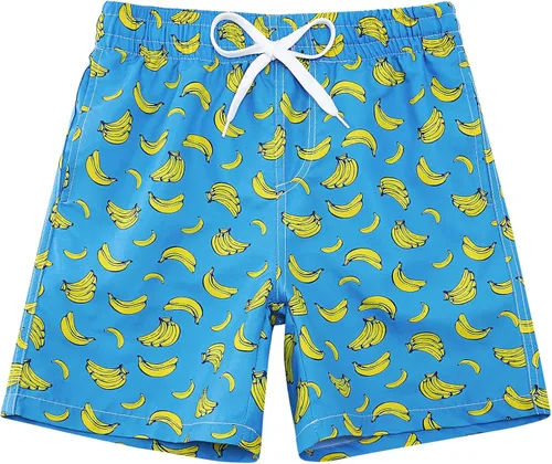 Cozople 7-16T - Traje de baño para adolescentes y niños, secado rápido, UPF 50+, traje de baño para niños grandes, playa, natación, pantalones cortos