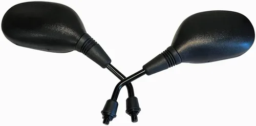 Miniatura 2 de Black Rear View Mirrors Compatible for 2021 Yamaha MT-09 SP