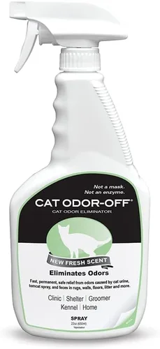 Miniatura 10 de Odorcide Paquete Concentrado Cat Odor-Off Eliminador de Olores de Mascotas – Concentrado Eliminador de Olores de Gatos para Olores de Orina