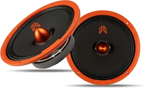 Miniatura 23 de MX80P1 - Altavoz de rango medio de 8 pulgadas, tapa antipolvo roja, 480 W máximo, 4 ohmios, altavoces de puerta de audio de alta calidad para coche