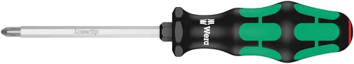 Wera 05008752001 Kraftform Plus 350 SK PH Phillips Destornillador, punta láser, cabezal PH 2, longitud de la hoja de 4 pulgadas