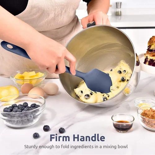 Miniatura 5 de U-Taste - Espátula de silicona extra grande de 14 pulgadas: U-Taste 600ºF, resistente al calor, flexible, mezcla, agitación, raspado, tazón