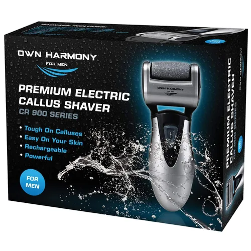 Miniatura 8 de Removedor de callos eléctrico recargable CR900 por propia armonía (probado más potente) mejores herramientas de pedicura con 2 rodillos, profesional