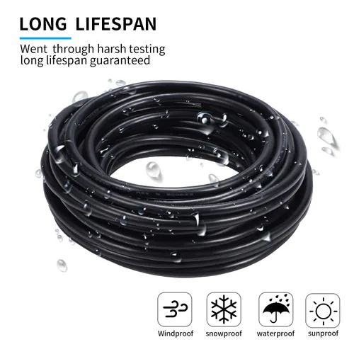 Miniatura 7 de Cable eléctrico de calibre 14, 3 conductores, cable de cobre sin oxígeno, cable flexible de bajo voltaje de 100 pies/30.5 m para tiras LED, lámparas