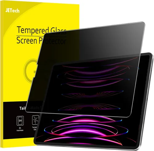 Miniatura 8 de JETech Protector de pantalla de privacidad para iPad (9.7 pulgadas, modelo 2018/2017, 6ª/5ª generación) y iPad Air 2, película de vidrio templado