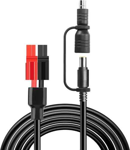 Miniatura 8 de Cable de extensión Jackery de 10 pies 14AWG Anderson a DC 0.315 in, compatible con SolarSaga 100 Prime/100X/85/500 X Panel Solar