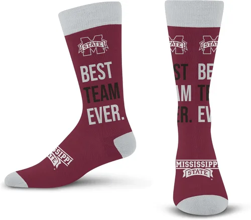 Miniatura 45 de For Bare Feet NCAA Unisex Best Team Ever Crew Sock Ncaa