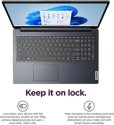 Miniatura 5 de Lenovo Ideapad 1 - Laptop HD de 15.6 pulgadas, Intel Celeron N4500, DDR4 de 4 GB, eMMC de 128 GB, W11HS, Microsoft Office 365 de un año, azul