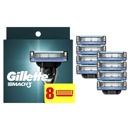 Miniatura 34 de Gillette Mach3 - Cuchillas de repuesto para hombre, el embalaje puede variar, fresco, 4