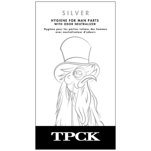 Miniatura 3 de Loción ToppCock Silver con neutralizador de olores para higiene de partes íntimas del hombre, 3 fl oz