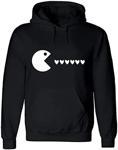 Miniatura 3 de Miacanvas Game Couple Classic Arcade Gaming Couple Matching Comfy Hoodies Set Black