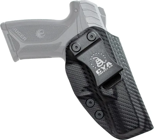 CYA Supply Co. Base IWB Funda de transporte oculta propiedad de veteranos fabricada en Estados Unidos - Compatible