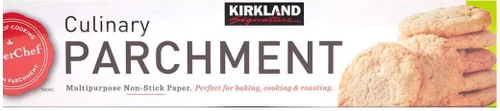 Papel para hornear antiadherente Kirkland Signature, 205 pies cuadrados cuadrados., Transparente