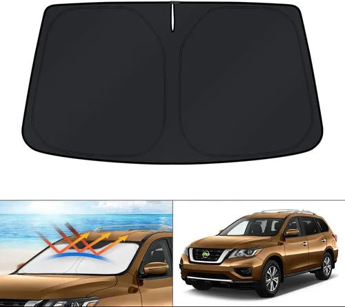 Miniatura 69 de KUST Parasol para parabrisas para Hyundai Tucson 2016-2021 (no para Tucson 2022), accesorios protectores solares de ventana, protector solar