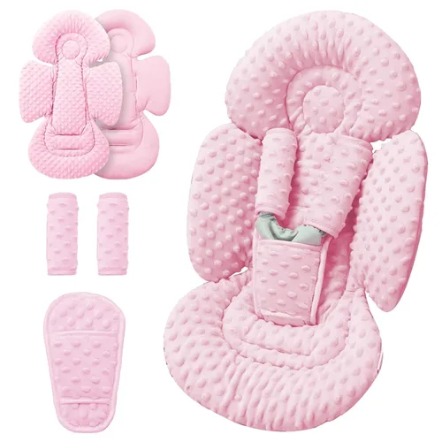 Miniatura 13 de Inserto de asiento de coche para bebé Genérico Compatible con columpio Mamaroo y columpio Graco y asiento de coche para bebé, soporte de cabeza