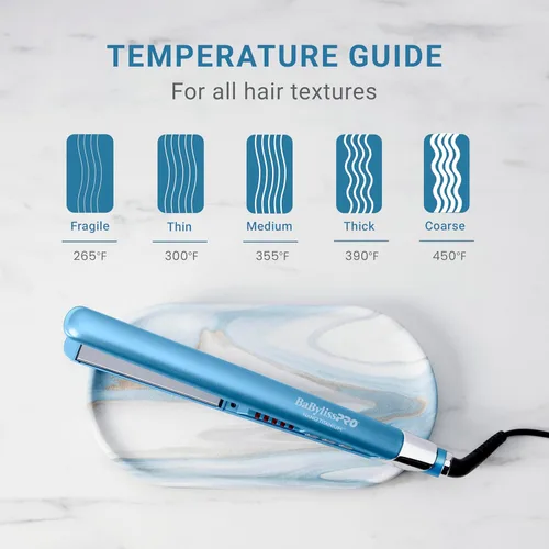 Miniatura 4 de BabylissPRO Nano Titanium Ultra-Sleek Hair Straightener, Flat Iron for All Hair Types