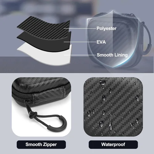 Miniatura 7 de Funda para BlueDriver Bluetooth Pro OBDII Herramienta de escaneo de coche y lector de códigos, funda de transporte para mini escáner de coche OBD2