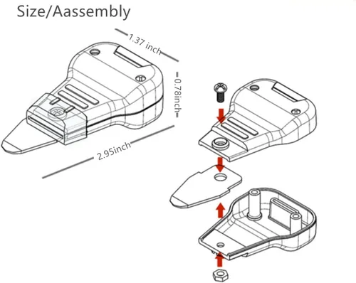 Miniatura 4 de Juego de 4 herramientas básicas para separar piezas de ANSAI para construir piezas de plástico, automóvil, avión Hobbies, 4 piezas