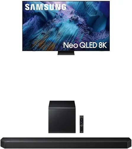 Miniatura 25 de Samsung Clase Neo QLED 8K QN990F de 98 pulgadas Smart TV (modelo 2025) Procesador NQ8 AI Gen3, mejora de resolución 8K con IA Pro, Wireless One